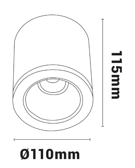 lámparas de techo dimensiones